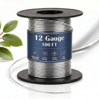 therwen 100ft 12 gauge stainless steel wire for, main product view