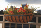 CobraCo HTR24-B 24-Inch English Horse Trough Planter, Black