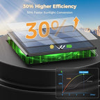 XMCOSY+ Solar Pathway Lights, 20 LM Bright Solar Lights Outdoor Waterproof IP65, Metal Outdoor Light for Outside Garden Path Yard Walkway Driveway (‎Black & Grey)