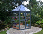 palram - canopia oasis hex 7' x 8' shown in use