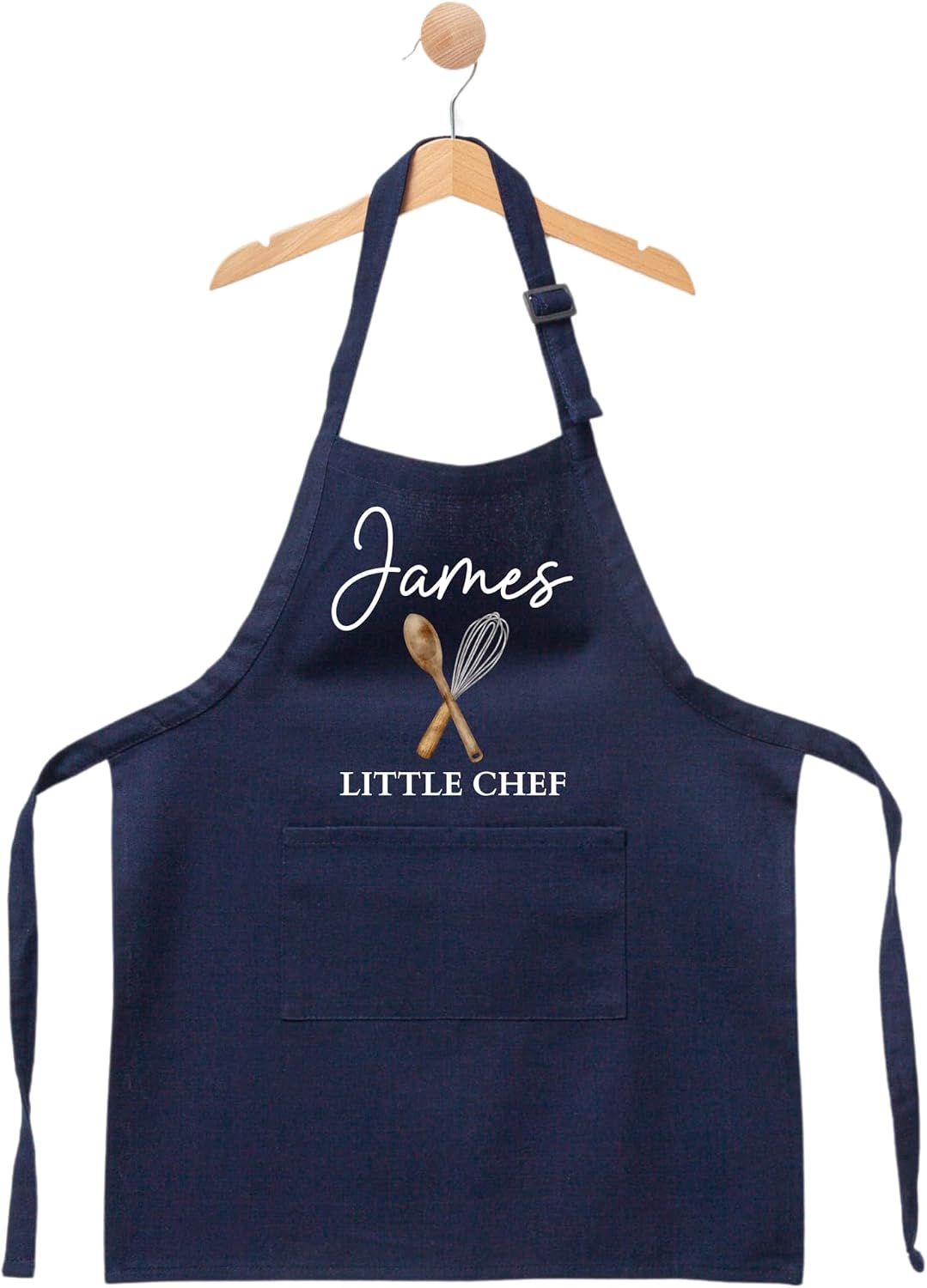 Personalized Kids Apron, Custom Little Chef with Name, Youth Apron with Name, Cooking and Baking Gift for Children, Custom Name Children Cooking Class Bib, Toddler Chef Outfit with Custom Name
