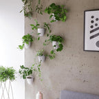 Make Good PlantPod Luxe - Self-Watering Wall Planters (Set of 6) - Easy to Water and Install - Lightweight - Design Your Own Vertical Garden - Wall Planters for Indoor Plants