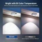 NEEWER 196ft Permanent Outdoor Lights for House Decor, Smart AI RGBCW Outside Eaves String Christmas Lighting with 120 LED Lights App Control 50+ Scenes IP65 Waterproof, Compatible with Alexa, NR02