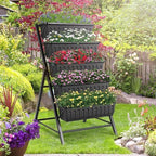 sejov 4ft vertical raised garden bed, 5 tiers, view 9
