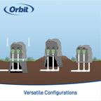 Orbit 53016 Granite Resin Rock Box Sprinkler Valve Cover