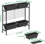 raised garden beds with legs vertical herb garden, package contents