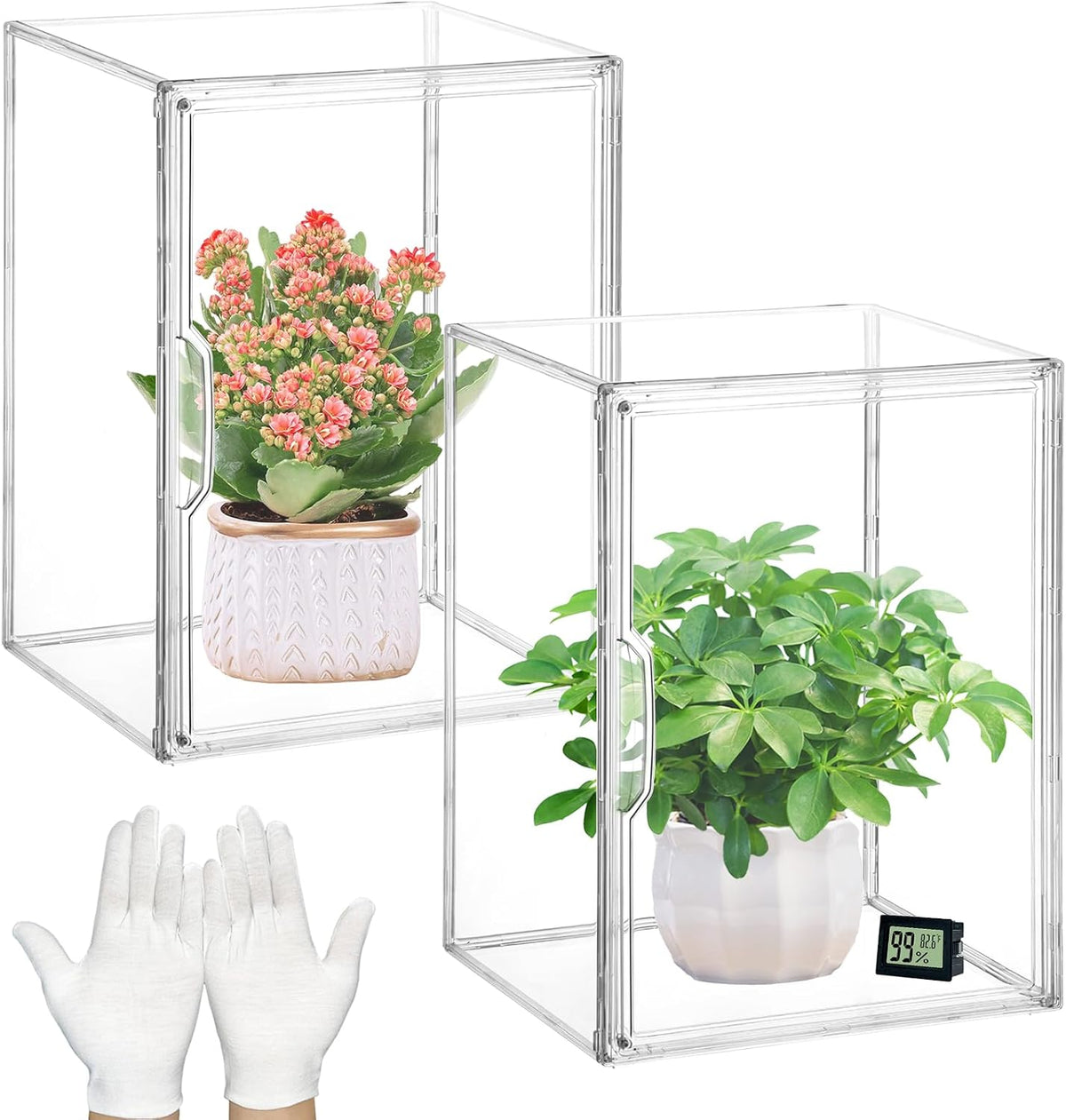mini greenhouse for indoor clear portable tabletop greenhouse, main product view