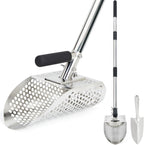 sand scoop for metal detecting, stainless steel metal, main product view