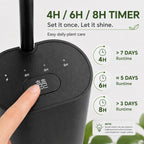 rechargeable grow light,cordless desk lamp for indoor small, package contents
