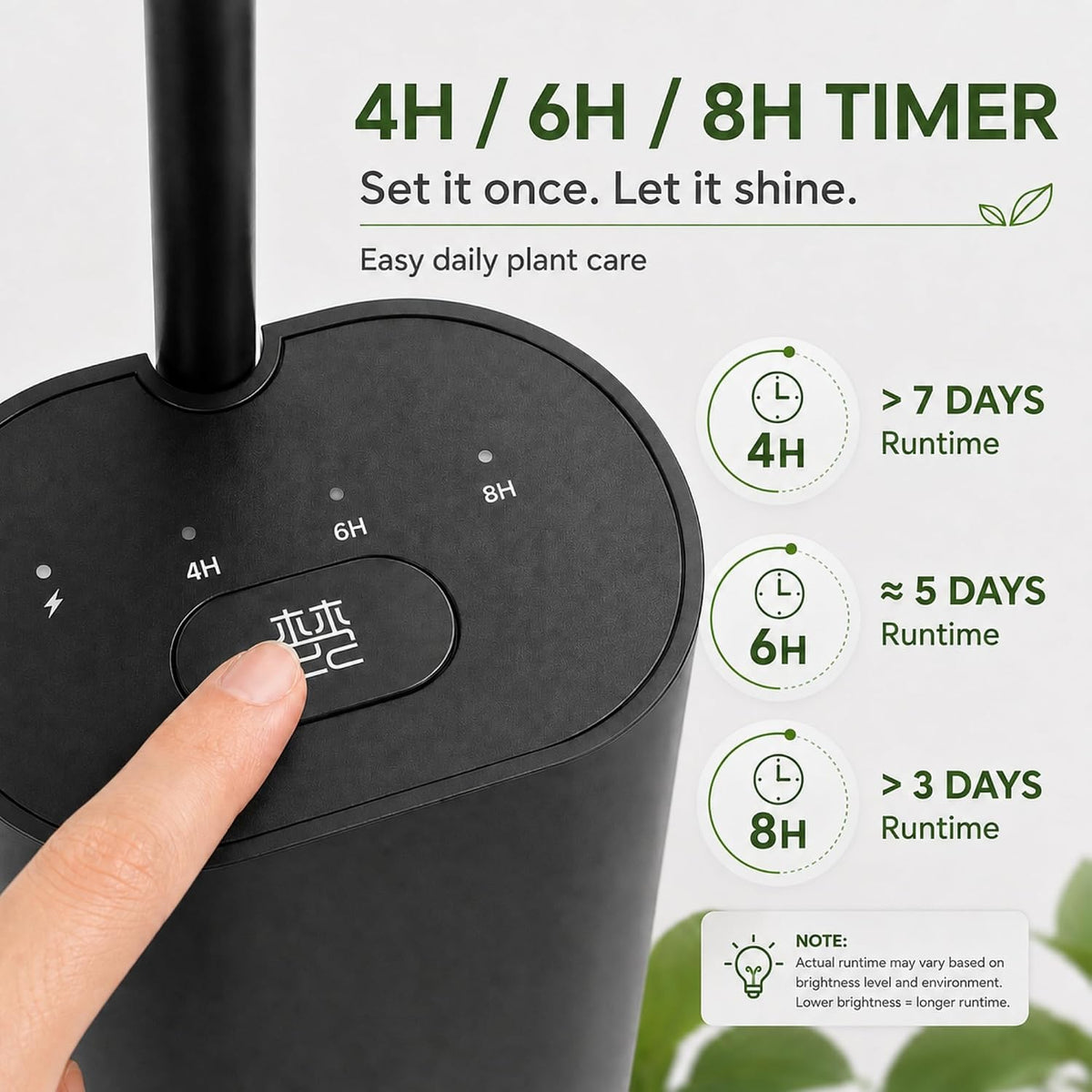 rechargeable grow light,cordless desk lamp for indoor small, package contents