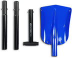 pufferfish really big sand shovel - lightweight collapsible, close-up detail