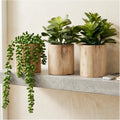 artificial succulents plastic artificial green plant for office, main product view