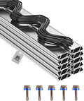 vevor greenhouse spring wire and lock channel, 20, main product view