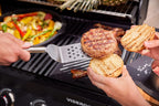 Rösle Burgerpresse PRO, Stainless Steel Burger Press, 11 cm Patty Maker, Dishwasher Safe, 12 x 12 x 9 cm