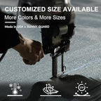 SUNNY GUARD Custom Size 15'x15'x21.2'Turquoise Blue Sun Shade Sail Right Triangle UV Block Shade for Backyard Yard Patio Deck Garden(Customized)