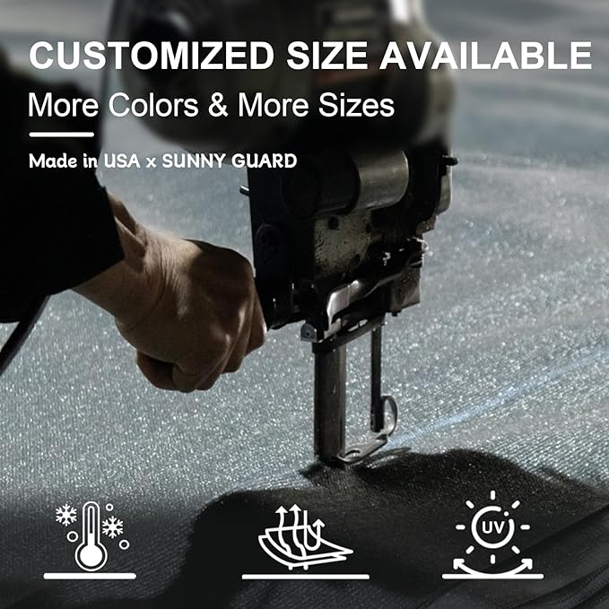 SUNNY GUARD Custom Size 16'x16'x22.6' Silver Grey Sun Shade Sail Right Triangle UV Block Shade for Backyard Yard Patio Deck Garden(Customized)