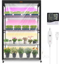 bstrip indoor greenhouse with grow light, 5-tier 47.2x17.8x71in, main product view