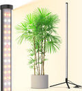Barrina T10 Vertical Grow Light, 4FT 42W, Full Spectrum, High PPFD | Grow Lights for Indoor Plants, Standing Side Lighting to Plant Stand Flower and Tall Plants, Foot Switch with Tripod Base