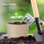 VIVOSUN Peat Pots, 60 Packs 3.15-Inch Seed Starting Pots with Drainage Holes, Round Nursery Pot, 20 Plant Labels for Flowers, Plants, Vegetables, 60Pcs