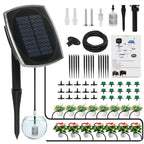 49.21ft solar drip irrigation system kit, automatic watering, main product view