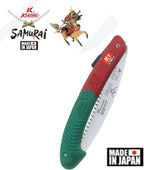 Samurai KISI FC-240-LH / 9 1/2" (24cm) Folding Curved Blade Saw Made in Japan