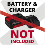 Einhell GC-CH 18/50 Li Solo Cordless Hedge Trimmer | PXC | 18 V | Metal Gear | Aluminium Knife Cover | Quiver | Without Battery