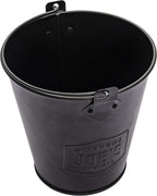 Oklahoma Joe's 5279338P04 Stainless Steel Offset Smoker Charcoal Firebox Basket, Silver & 9518545P06 Drip Bucket, Black & Highland Offset Smoker Cover, Black