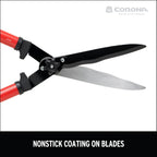 Corona Tools HS11109 Yard Essentials Hedge Shears, 8 in Blades, 11-1/4 in. Handles