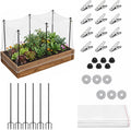garden netting covers kit,9.8ft x 15ft mesh,6 pack, main product view
