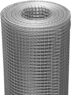 Hardware Cloth 1/2 inch Chicken Wire Fencing 48 x 100 Ft 19-Gauge | Hot-dip Galvanized After Welding, Gopher Wire, Wire Mesh Roll, Wire Cloth, and Long-Lasting Wire Fencing Use