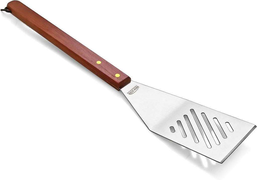 new star foodservice 59007 stainless steel bbq tool, close-up detail
