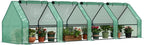 outsunny 12' x 3' x 3' mini greenhouse, main product view