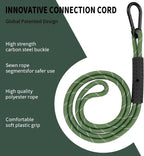 Heavy Duty Tree Swing Ropes, Hammock Tree Straps Hanging Kit, for Outdoor Swings Hammock Playground Set Accessories (1.75ft,21",Green,2Pack)