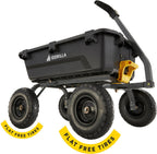 gorilla carts dump garden cart, 7 cu ft,1200, main product view