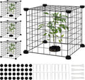 dyaus 4 packs plant protectors from animals, plant, main product view