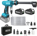 seesii cordless pressure washer 1500psi, portable power washer, main product view