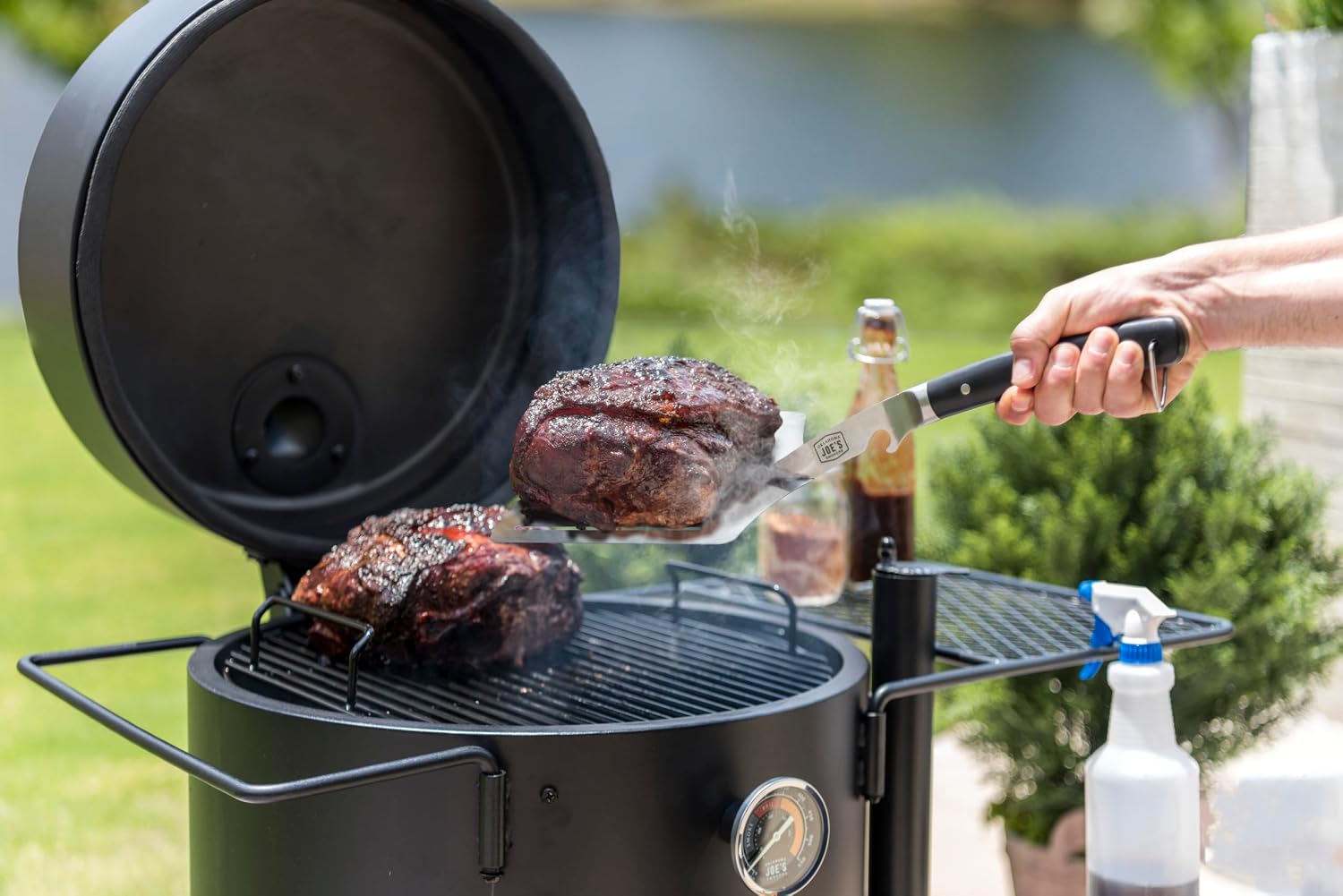 Oklahoma Joe’s Blacksmith Hawg Lifter Heavy-Duty BBQ Meat Tool for Large Cut