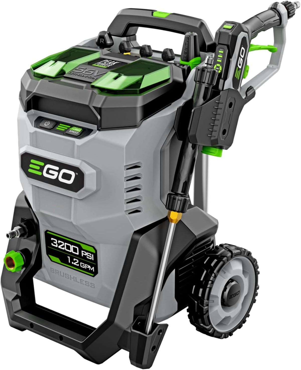 ego power+ electric pressure washer, 3200 psi power, main product view