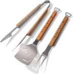 YouTheFan Universal Classic Series 3pc BBQ Grill Set