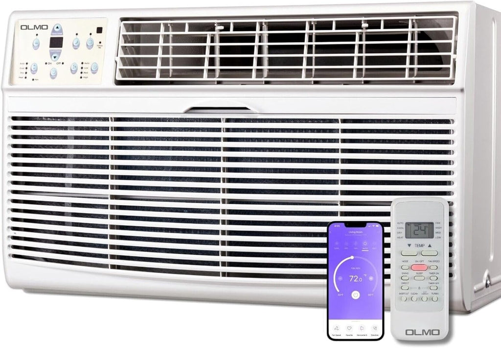 olmo 8,000 btu 115v through-the-wall air conditioner with, main product view