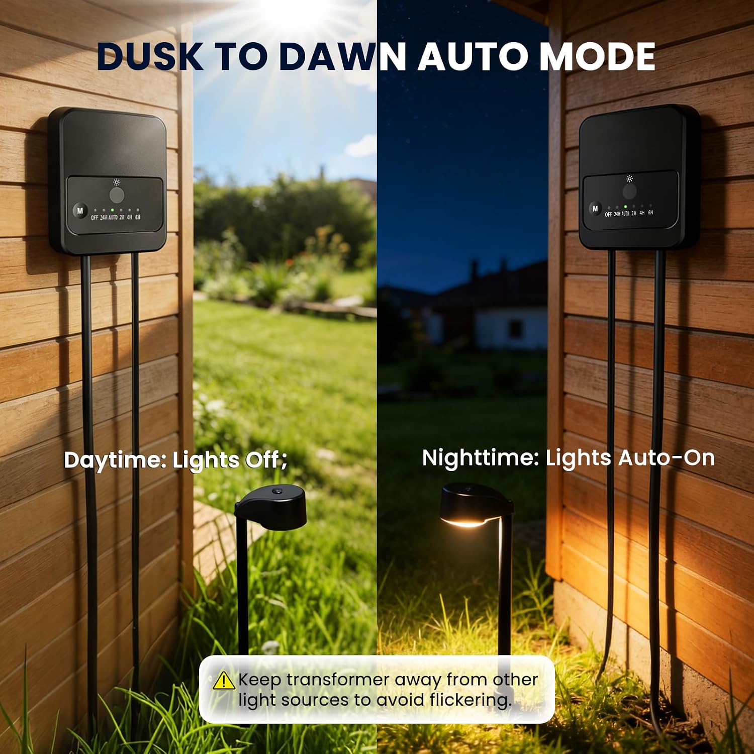 Low Voltage Landscape Lighting, 8 Pack Pathway Lights Outdoor | All-in-One Landscape Lighting Kit,6W Dimmable 5CCT Path Lights,IP66 Waterproof,For Garden Path Driveway Yard Outdoor