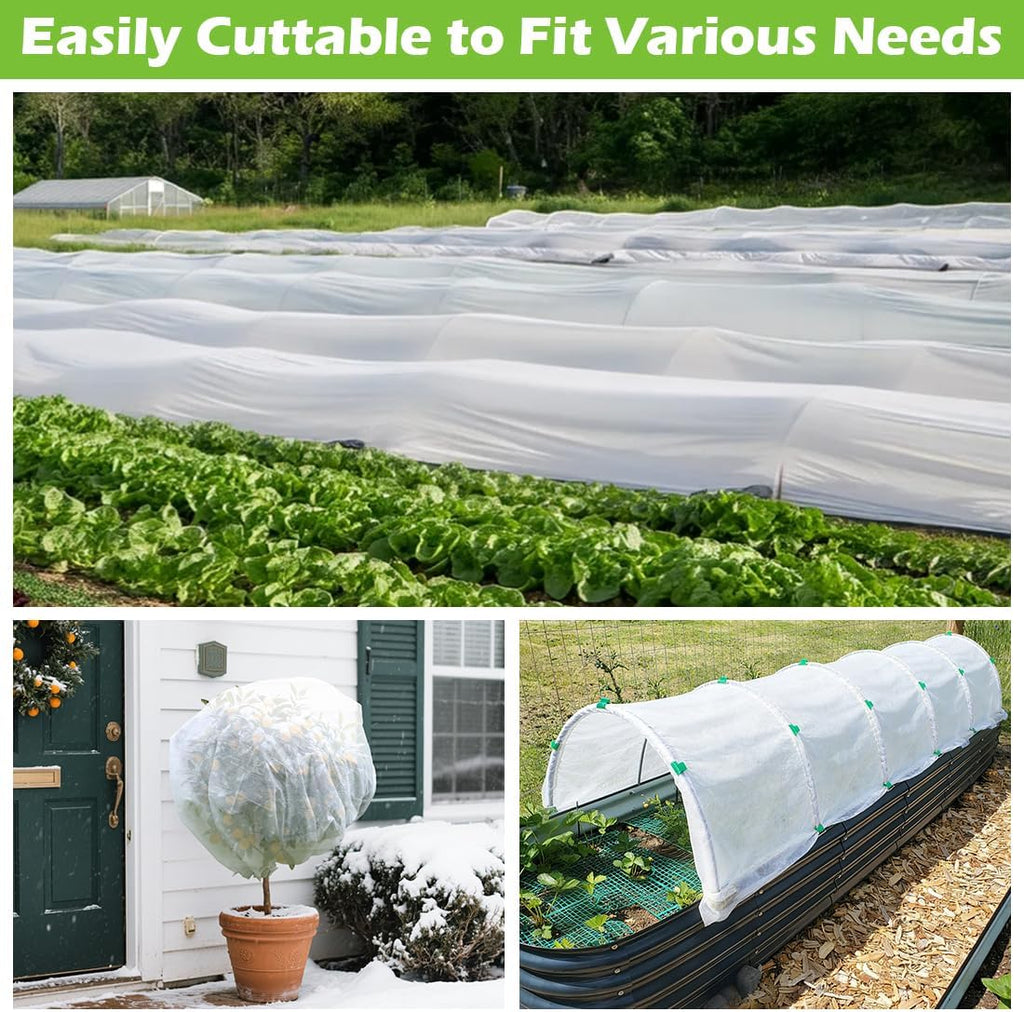 frost blanket for outdoor plants, plant covers freeze, package contents