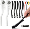 11Pcs Stove Cleaning Brush Set, Hard Bristle Scrub Brushes Tools Set, Multifunctional Grout Brush for Stove, Grills, Ktichen, Window and Corners