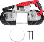 vevor portable band saw, 5inch cutting capacity corded, main product view