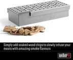 Weber® Premium Universal Smoker Box, Stainless Steel