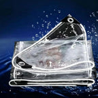 clear tarp(8*10ft(2.4*3m),clear tarps with grommets,vinyl patio enclosure, main product view