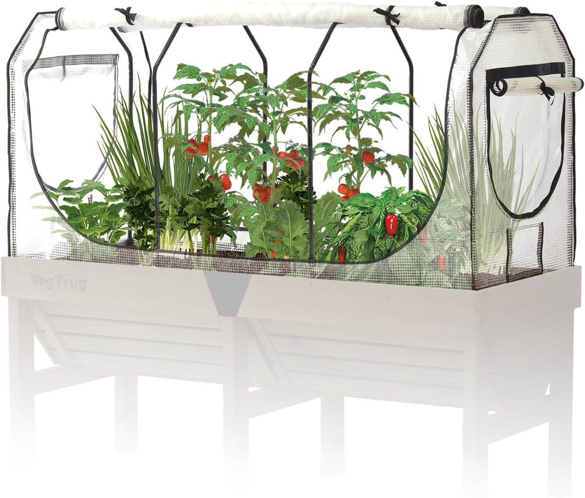 vegtrug medium greenhouse frame & multi cover set, main product view