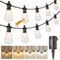 kawaya st38 100ft outdoor string lights, 2700k~6000k dimmable, main product view