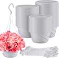 tioncy 50 pcs plastic hanging baskets planter hanging, main product view