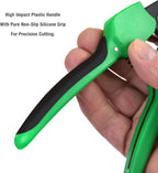 Pri Gardens 8 Inch Garden Pruner with a SK5 Carbon Steel, Non-stick, Rust Resistant Blade. Adjustable for Small and Large Hands